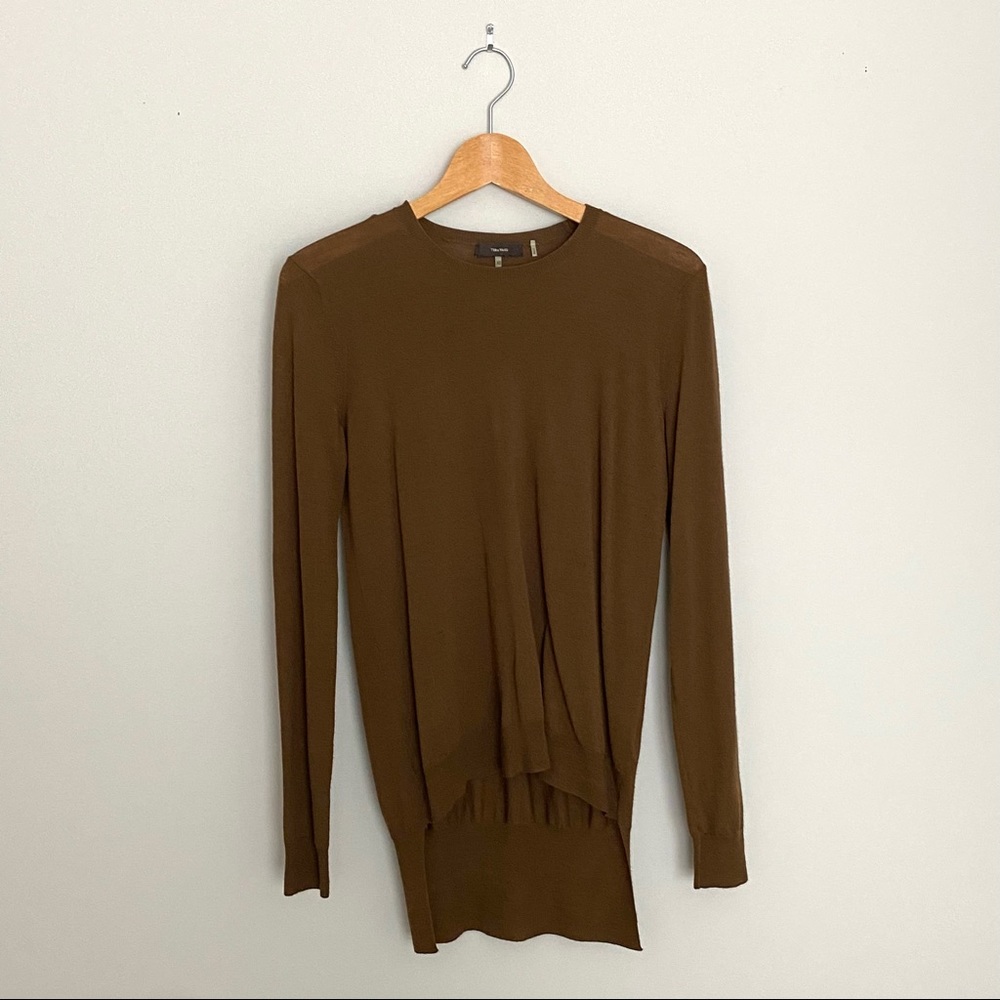 Vera Wang High Low Sweater